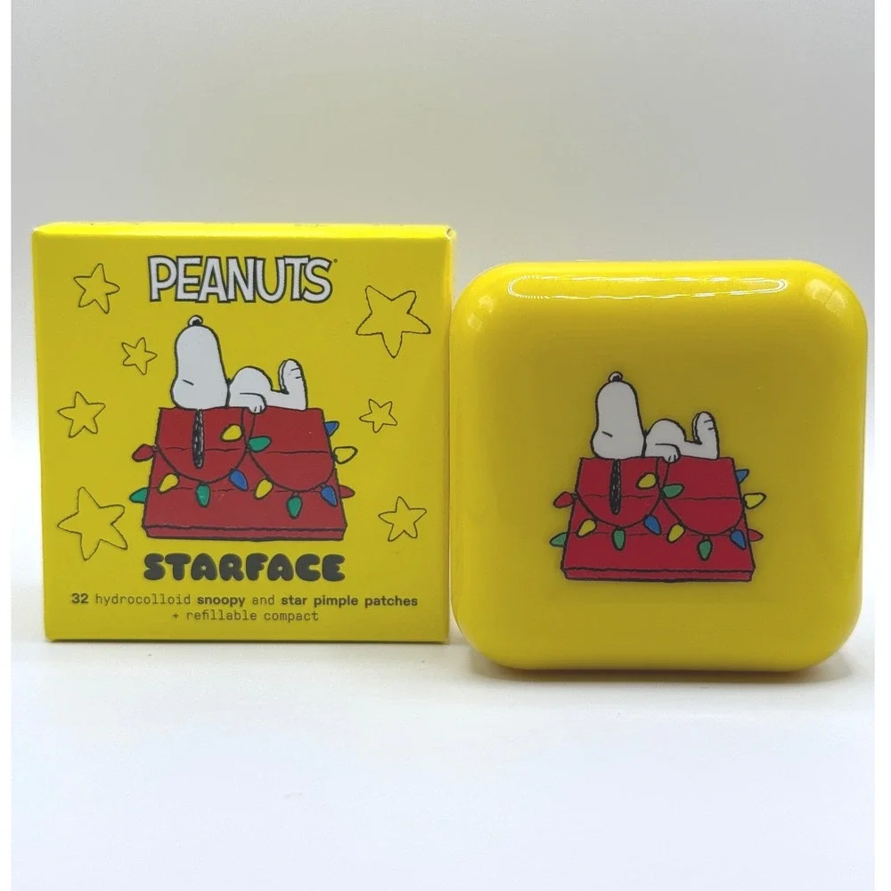 Starface X‎ Snoopy Limited Collection Pimple Patches 32 Count Refillable Compact